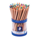 Staedtler Natural Jumbo Triangular Assorted Colour Pencils Cup Of 72