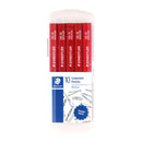 Staedtler Carpenter Pencils Red Hp Pack Of 10