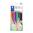 Staedtler Hexagonal Colour Pencils Box Of 12 Assorted Colours