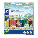Staedtler Noris Colour Triangular Pencils Assorted Colours Box Of 24