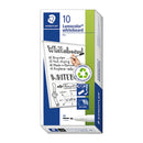 Staedtler Lumocolour Whiteboard Marker Black Box Of 10