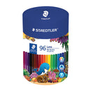 Staedtler Luna Felt Tip Markers Assorted Tub Of 96