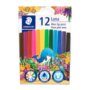 Staedtler Luna Felt Tip Markers Assorted Box Of 12