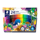 Staedtler Luna Felt Tip Markers Assorted Box Of 24