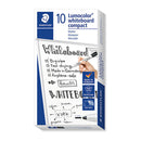 Staedtler Compact 341 Whiteboard Marker Black Box Of 10