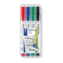 Staedtler Compact 341 Whiteboard Marker Assorted Wallet Of 4