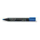 Staedtler Permanent Marker Chisel Tip Blue Box Of 10