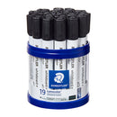 Staedtler Whiteboard Marker 351 Bullet Black Cup Of 19