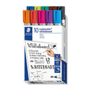 Staedtler Lumocolour Np Whiteboard Markers Pack Of 10 Assorted Colours
