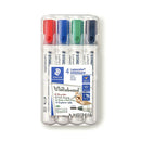 Staedtler Whiteboard Marker 351 Bullet Assorted Wallet Of 4