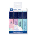 Staedtler Highlighter Textsurfer Pastel Wallet Of 4