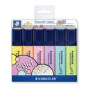 Staedtler Highlighter Textsurfer Pastel Wallet Of 6