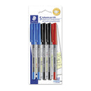 Staedtler Ballpoint Pen 430 Med Black Card Of 5 Box Of 10