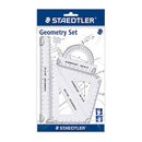 Staedtler Geometry Set Of 4 Transparent