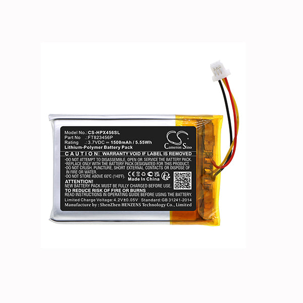 Cameron Sino Cs Hpx456Sl 1500Mah Battery For Steelseries Arctis 9