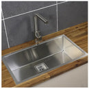 Dante Stainless Steel Kitchen Sink 760mm Large Single Bowl