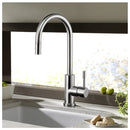 Klaas Stainless Steel Kitchen Mixer Tap Brushed Without Pull Out