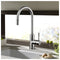 Klaas Stainless Steel Kitchen Mixer Tap Brushed Without Pull Out