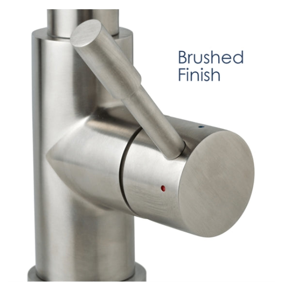 Klaas Stainless Steel Kitchen Mixer Tap Brushed Without Pull Out