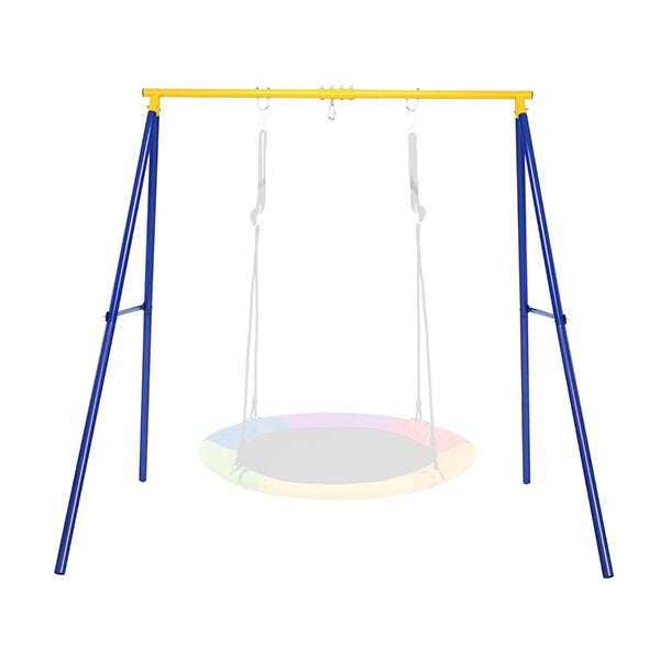 Extra Large A Frame Steel Swing Stand With Ground Stakes