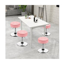 360 Degree Swivel Adjustable Stool With Pu Leather Seat