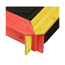 Kids Wooden Sandbox 120X120Cm