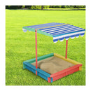 Kids Wooden Sandbox 120X120Cm