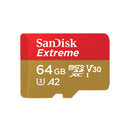 Sandisk Extreme Microsdxc Sqxah 64Gb