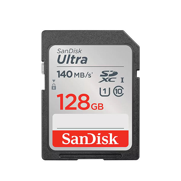 Sandisk Ultra 128Gb Sdhc Sdxc Uhs I Memory Card 140Mbs