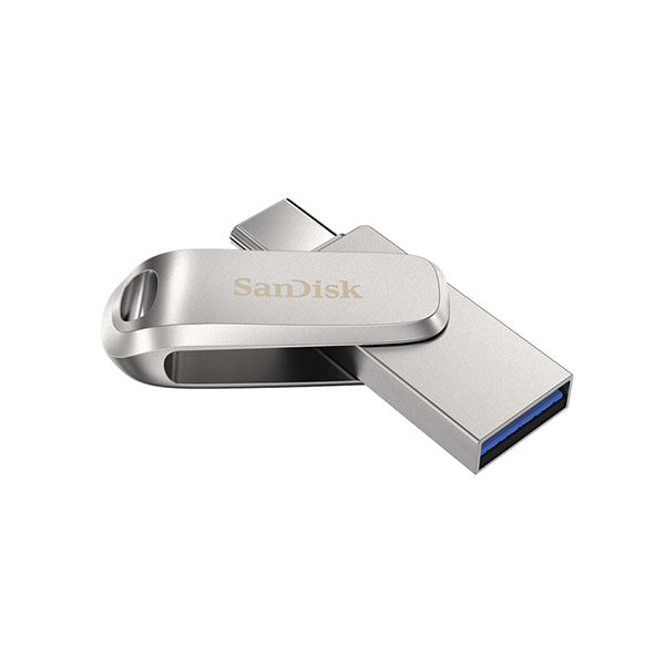 Sandisk Ultra Dual Drive Luxe Usb C And Usb A Flash Drive Memory