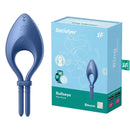 Satisfyer Bullseye Blue Vibrating Adjustable Lasso Cock Ring