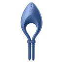 Satisfyer Bullseye Blue Vibrating Adjustable Lasso Cock Ring
