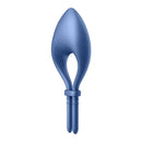 Satisfyer Bullseye Blue Vibrating Adjustable Lasso Cock Ring