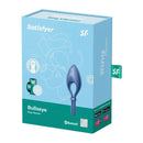 Satisfyer Bullseye Blue Vibrating Adjustable Lasso Cock Ring