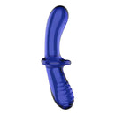 Satisfyer Double Crystal Blue Glass Double Ended Dildo