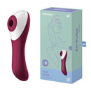 Satisfyer Dual Crush Red Air Pulse Stimulator With Vibration