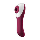 Satisfyer Dual Crush Red Air Pulse Stimulator With Vibration