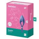 Satisfyer Duelist Blue Vibrating Adjustable Lasso Cock Ring