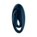 Satisfyer Glorious Duo Dark Blue Usb Rechargeable Cock And Balls Ring