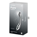 Satisfyer Pure Gravity 2 Chrome Steel 21 Cm Dildo