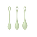 Satisfyer Yoni Power Balls 2 Green 3 Pc Set