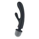Satisfyer Triple Lover Grey Usb Rechargeable Rabbit Vibrator