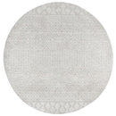 Opal Arc Cream Round Cotton Rug 160cm