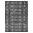 Sunset Arc Grey Cotton Rug