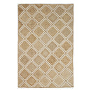 Golden Bay Beige Parquetry Rug