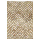Indigo Bay Beige Chevron Rug