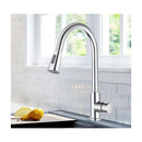 Chrome 360 Swivel Round Kitchen Sink Mixer Tap Pull Out