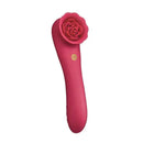 Secret Kisses Rosegasm Rose Quake Red Dual Ended Tapping Vibrator