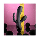 Selopa Triple Aces Black Usb Rechargeable Triple Stimulator Vibrator
