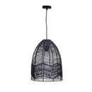 Serang Black Rattan Pendant